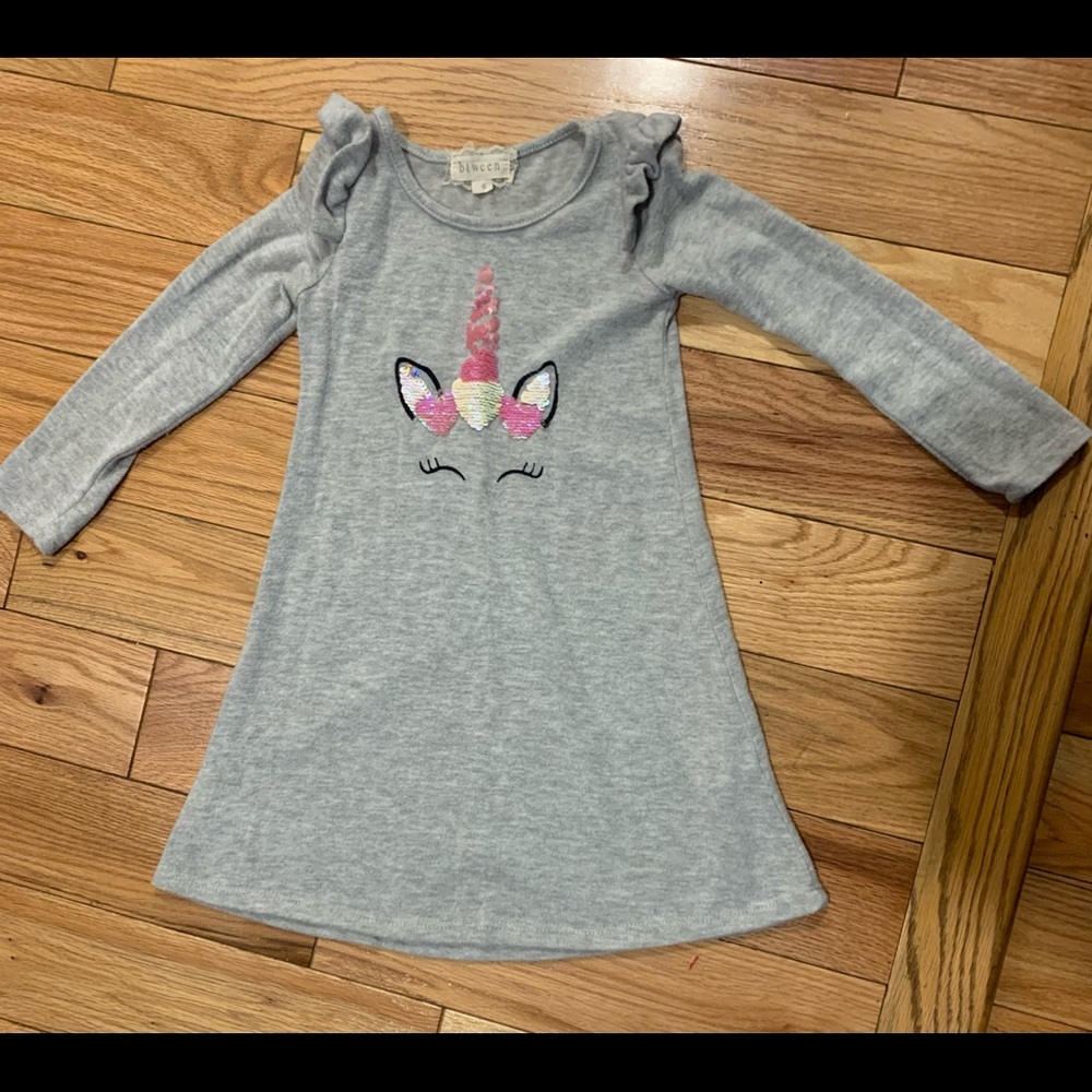 Girls unicorn dress